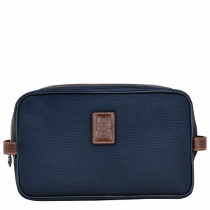 Longchamp Boxford Toiletry case - Recycled canvas Blue USA | L1005080127-