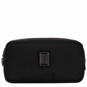 Longchamp Boxford Toiletry case - Recycled canvas Black USA | L1034080001