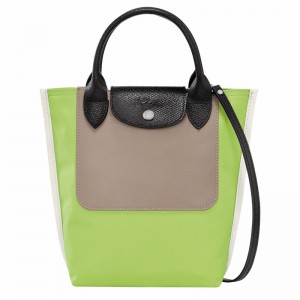 Longchamp Cabas XS Tote bag - Canvas Green Light USA | 10263093355