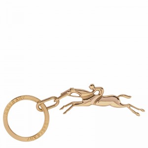 Longchamp Cavalier Key-rings - Metal Gold USA | 36015METDTP-