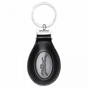 Longchamp Le FOULONNÉ Key-rings - Leather Black USA | L6926078047