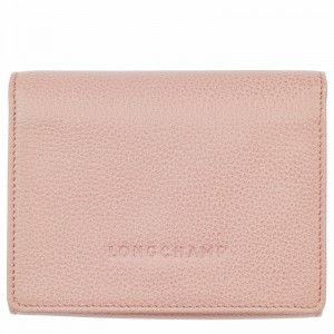 Longchamp Le FOULONNÉ Wallet - Leather Beige USA | 30021021542-