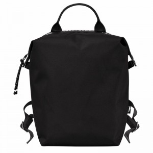 Longchamp Le Pliage Energy L Backpack - Recycled canvas Black USA | 10166HSR001