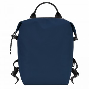 Longchamp Le Pliage Energy L Backpack - Recycled canvas Navy USA | 10166HSR006