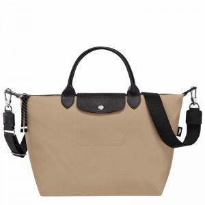 Longchamp Le Pliage Energy L Handbag - Recycled canvas Grey USA | L1515HSR299