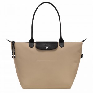 Longchamp Le Pliage Energy L Tote bag - Recycled canvas Grey USA | L1899HSR299