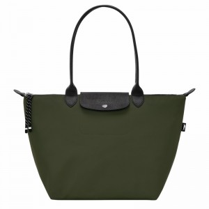 Longchamp Le Pliage Energy L Tote bag - Recycled canvas Khaki USA | L1899HSR892