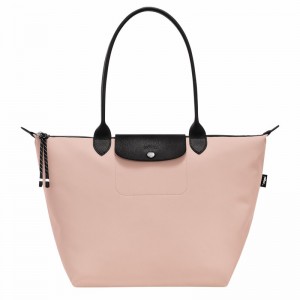 Longchamp Le Pliage Energy L Tote bag - Recycled canvas Beige USA | L1899HSR542