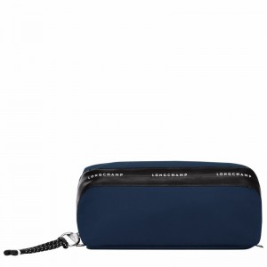 Longchamp Le Pliage Energy Pouch - Canvas Navy USA | 30042HSR006