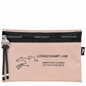 Longchamp Le Pliage Energy Pouch - Canvas Beige USA | 34136HSR542