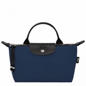 Longchamp Le Pliage Energy Pouch - Recycled canvas Navy USA | 30030HSR006