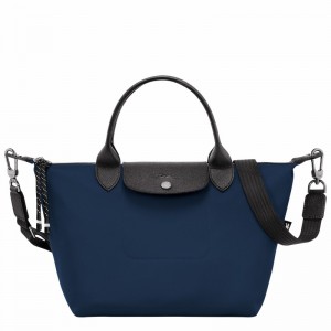 Longchamp Le Pliage Energy S Handbag - Recycled canvas Navy USA | L1512HSR006