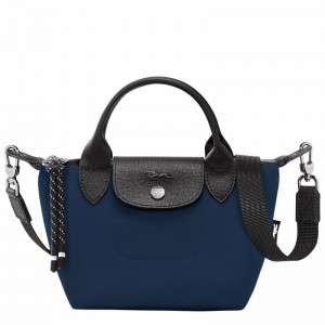 Longchamp Le Pliage Energy XS Handbag - Recycled canvas Navy USA | L1500HSR006