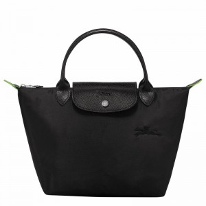 Longchamp Le Pliage Green S Handbag - Recycled canvas Black USA | L1621919001