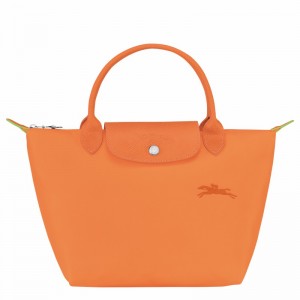 Longchamp Le Pliage Green S Handbag - Recycled canvas Orange USA | L1621919P54