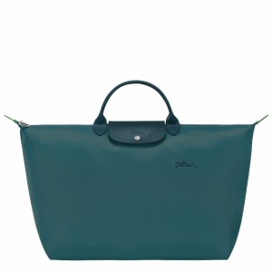 Longchamp Le Pliage Green S Travel bag - Recycled canvas Peacock USA | L1624919P89-