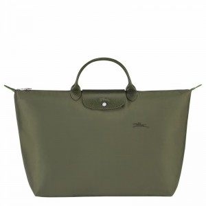 Longchamp Le Pliage Green S Travel bag - Recycled canvas Green USA | L1624919479-