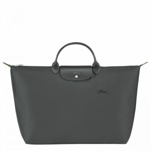 Longchamp Le Pliage Green S Travel bag - Recycled canvas Deep Grey USA | L1624919P66