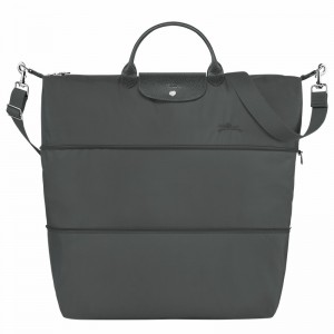 Longchamp Le Pliage Green Travel bag expandable - Recycled canvas Deep Grey USA | L1911919P66