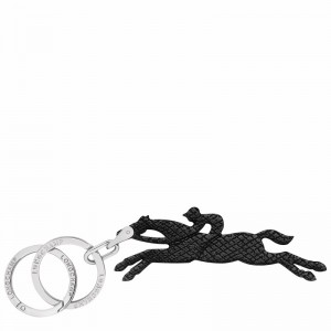 Longchamp Le Pliage Key rings - Leather Black USA | 36075H17001-