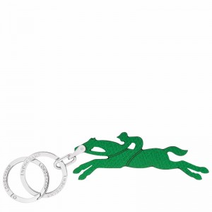 Longchamp Le Pliage Key rings - Leather Green USA | 36075H17129