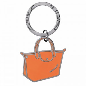 Longchamp Le Pliage Key rings - Metal Orange USA | 36070MET017