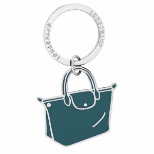 Longchamp Le Pliage Key rings - Metal Peacock USA | 36070METP89