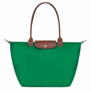 Longchamp Le Pliage Original L Tote bag - Recycled canvas Green USA | L1899089P88