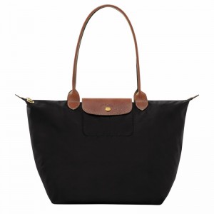 Longchamp Le Pliage Original L Tote bag - Recycled canvas Black USA | L1899089001