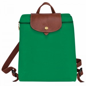 Longchamp Le Pliage Original M Backpack - Recycled canvas Green USA | L1699089P88