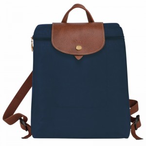 Longchamp Le Pliage Original M Backpack - Recycled canvas Navy USA | L1699089P68-