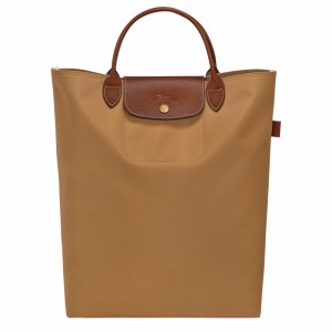 Longchamp Le Pliage Original M Tote bag - Canvas Khaki USA | 10168089P86-