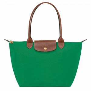 Longchamp Le Pliage Original M Tote bag - Recycled canvas Green USA | L2605089P88