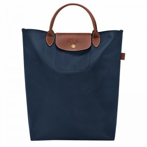 Longchamp Le Pliage Original M Tote bag - Canvas Navy USA | 10168089P68