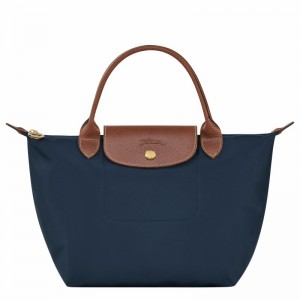 Longchamp Le Pliage Original S Handbag - Recycled canvas Navy USA | L1621089P68