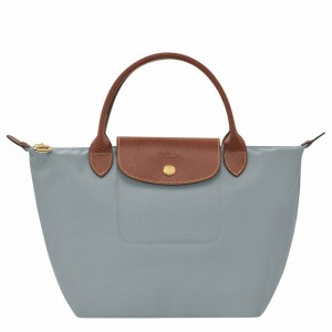 Longchamp Le Pliage Original S Handbag - Recycled canvas Grey USA | L1621089P80