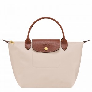 Longchamp Le Pliage Original S Handbag - Recycled canvas White USA | L1621089P71