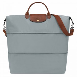 Longchamp Le Pliage Original Travel bag expandable - Recycled canvas Grey USA | L1911089P80