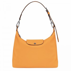 Longchamp Le Pliage Xtra M Hobo bag - Leather Apricot USA | 10189987222