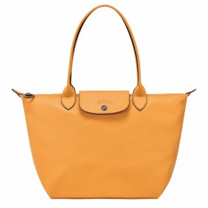 Longchamp Le Pliage Xtra M Tote bag - Leather Apricot USA | L2605987222