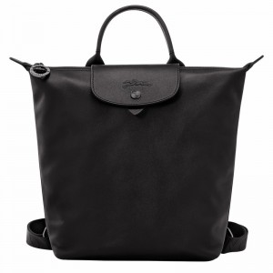 Longchamp Le Pliage Xtra S Backpack - Leather Black USA | 10209987001-