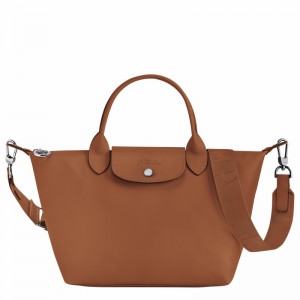 Longchamp Le Pliage Xtra S Handbag - Leather Bag Brown | L1512987504