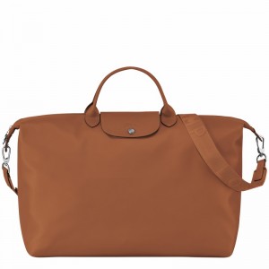 Longchamp Le Pliage Xtra S Travel bag - Leather Brown USA | L1624987504-