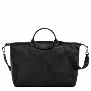 Longchamp Le Pliage Xtra S Travel bag - Leather Black USA | L1624987001-