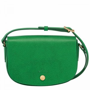 Longchamp ÉPURE S Crossbody bag - Leather Green USA | 10253HYZ129