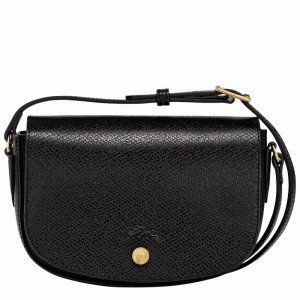 Longchamp ÉPURE S Crossbody bag - Leather Black USA | 10253HYZ001