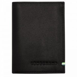 Longchamp sur Seine Wallet - Leather Black USA | L3528HCX001