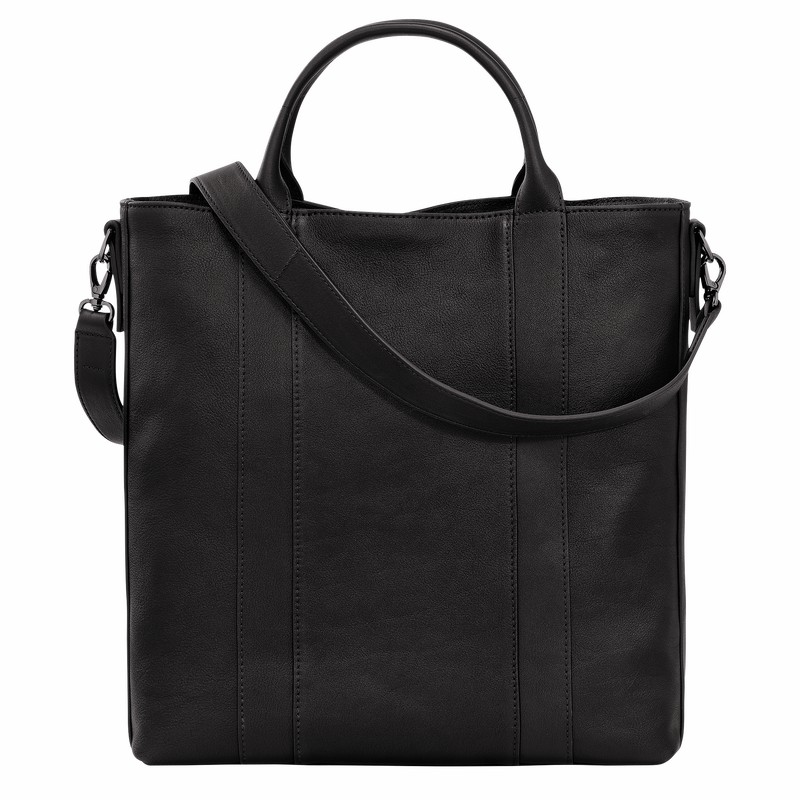 Longchamp 3D L Tote bag - Leather Black USA | 20052HCV001