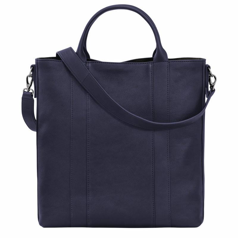 Longchamp 3D L Tote bag - Leather Navy USA | 20052HCV645