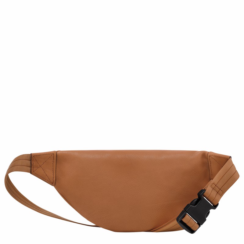 Longchamp 3D S Belt bag - Leather Beige USA | 20054HCV016-